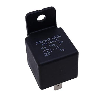 12V Relay GY20437 Compatible with John Deere 46 108 108-14.5 107H 107S 92H D105 D140 L100 L105 L110 L111 L118 X105 X115R X135R X155R X165