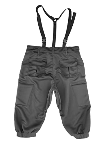 LEONARK Black 350N Hema Knickers Sparring Locust Pants Overlays for Hema Longsword Rapier Sabre Armoury - size: X-Large