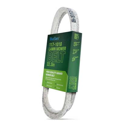 BlueStars 117-1018 Drive Belt | Aramid Cord | 3/8" x 32.3" - size: 117-1018, style: Aramid Cord