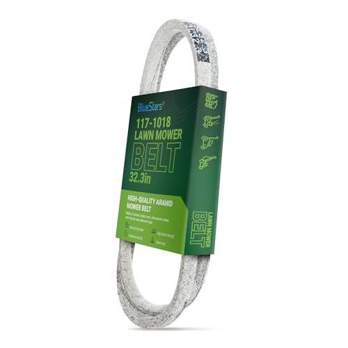 BlueStars 117-1018 Drive Belt | Aramid Cord | 3/8" x 32.3" - size: 117-1018, style: Aramid Cord