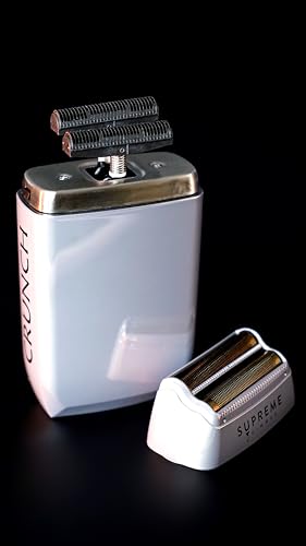 Supreme Trimmer Replacement Foil & Cutter SB63 | Hypoallergenic Foil for Crunch STF602 | Gray - color: Gray Foils & Cutters