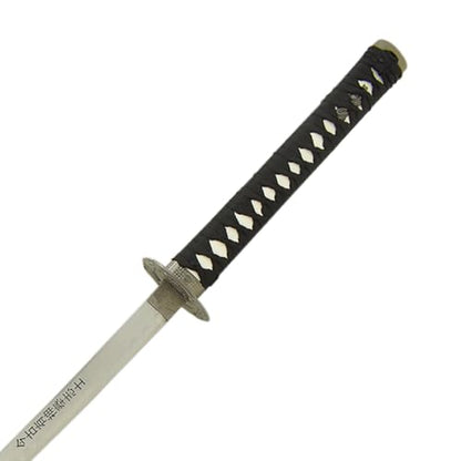 MASTER USA - Hand Carved Katana Sword with Samurai Bushido Code on Scabbard, 1045 Steel, 41.5 Inches Overall, Includes Display Stand - color: Sword of Battle