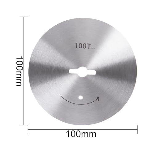 100Mm Shawarma Knife Electric Kebab Slicer Replacement Blades For Doner Kebab Gyro Slicer (Round Blade) - color: Round Blade