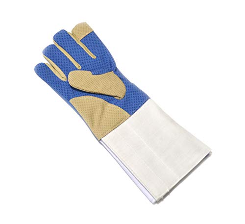 LEONARK Fencing Gloves Foil Epee Saber - Mittens Fencing Match Bout Practice - Professional Fencing Gear Fencer - 1 Pack (Basic Right, M) - size: Medium