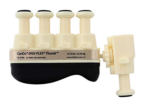 CanDo 10-3760 Digi-Flex Thumb, XX-Light, Tan - color: Tan: XX-Light