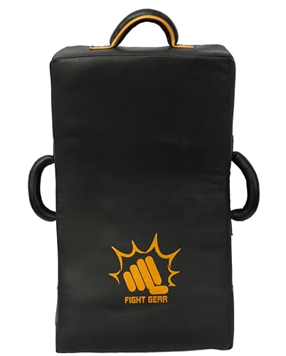 Kick Shield Strike Curved Muay Thai MMA Kicking Shield for Punching Foot Target Kickboxing Taekwondo & Martial Arts Pads with 3 Padded Handles