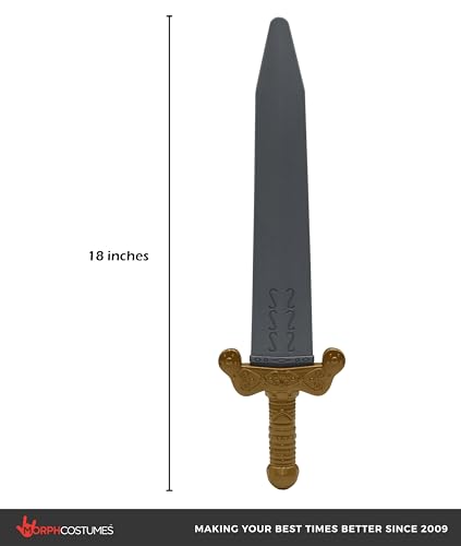 Nicky Bigs Novelties Roman Gladiator Sword & Sheath, 18in Costume Prop