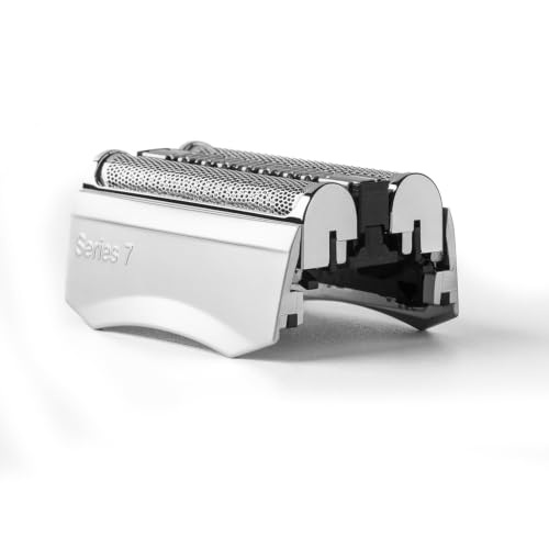 70S Series 7 Replacement Head Compatible with Braun S7 Electric Shaver - color: Silver