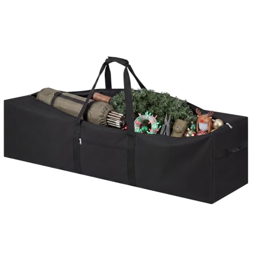 1 Pcs 65 x 15.5 x 15.5 Inch, 257 L Large Storage Duffle Bag Black - color: Black, size: 65 x 15.5 x 15.5 Inch, 257 L