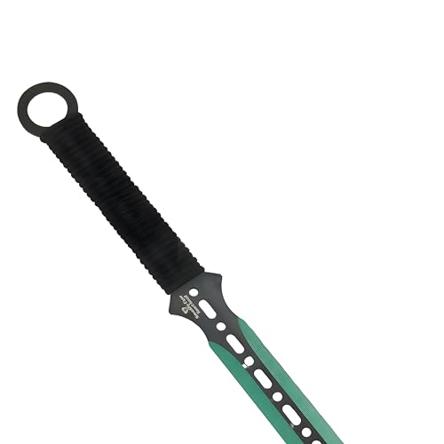 Snake Eye Full Tang Tactical Blade Katana/Ninja Sword/Machete/Throwing Knife, 27-Inch. - color: Green