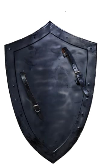 PIRU Medieval Knight Shield All Metal Handcrafted Medieval Armour Shield Gift