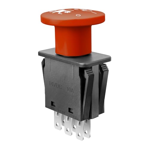 10 AMP PTO Switch Replacement for John Deere Sabre 2148 2348 2354 1948 1948HV 2048 2048HV Models