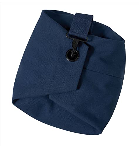GI Style Double Strap Duffle Bag - color: Navy Blue