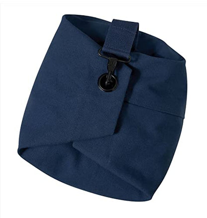 GI Style Double Strap Duffle Bag - color: Navy Blue