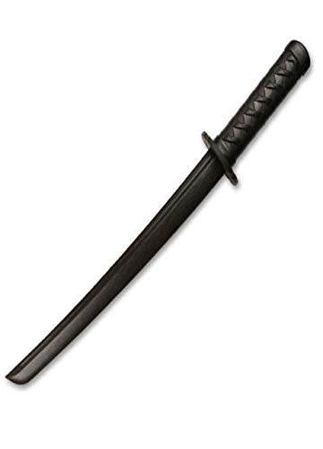 Master USA Training Sword, Black Polypropylene Samurai Style Handle-Sparring Practice Equipment - style: Short Samurai