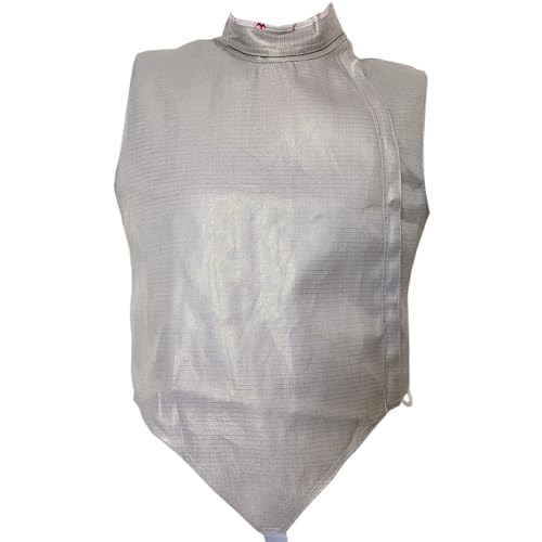 LEONARK Fencing Lame Foil Lame Saber Lame Non-Washable Electric Fencing Metal Jacket Metallic Vest - size: 30