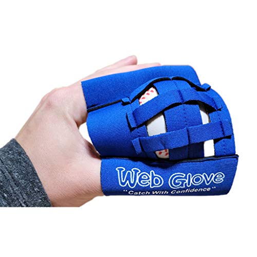 MaxBP WebGlove Training Glove for Baseball & Softball, Kids Adults Teens