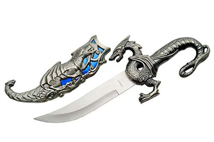 SZCO Supplies 211155-BL Dragon Dagger, Small, Blue - color: Blue