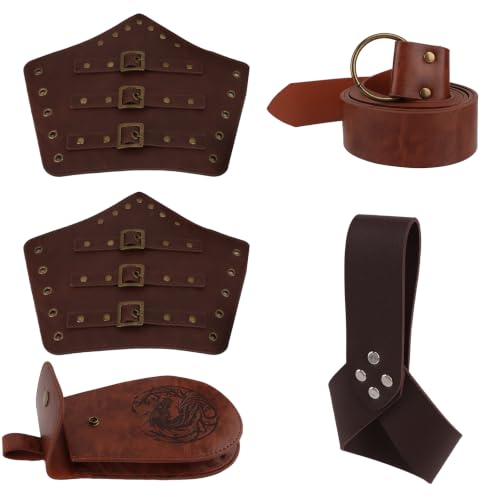 Renaissance Belt Pouch, Viking Bracer & Sword Sheath, Sword Holder Belt