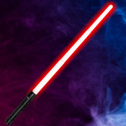 Light Sabers for Kids, Light Up Saber for Birthday Halloween Party, Telescopic Extendable Light Sword with Motion Sensitive FX Sound for Boys Girls