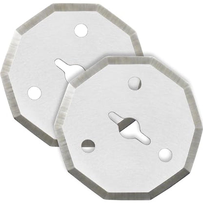 S&F STEAD & FAST Replacement Blade for Cordless Electric Scissors, 2 Pack, compatible with Worx WX082L WX081L WX080L RC2600K RC2601 RC2602 WX2300 and many other rotary cutters