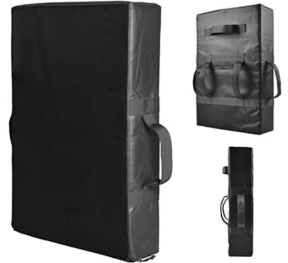 Taekwondo Kick Pad Martial Arts Training Equipment - Durable PVC Leather with High-Strength Sponge for Karate, Muay Thai, Kickboxing & MMA - size: 16"x24"x5.5"