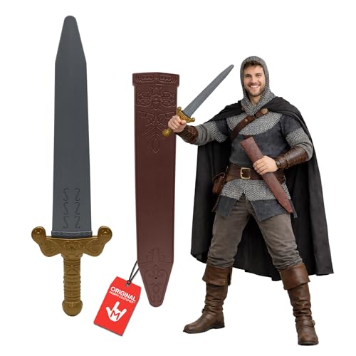 Nicky Bigs Novelties Roman Gladiator Sword & Sheath, 18in Costume Prop