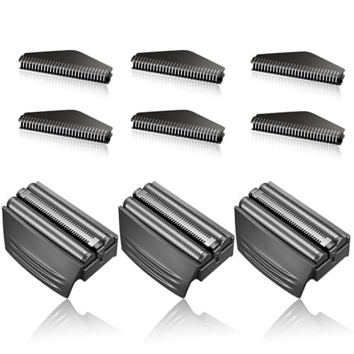 Head Shavers For Remington TITANIUM-X Replacement Foil Head, Black, 3-Pack - color: Black/3 Pack (F-Series)