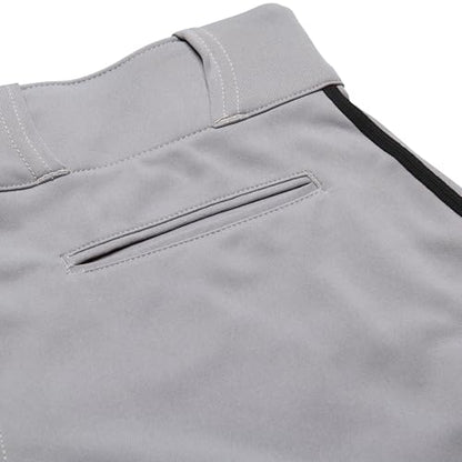 Champro Boys Triple Crown 2.0 Baseball Knickers with Braid - color: Grey, Black, size: Small
