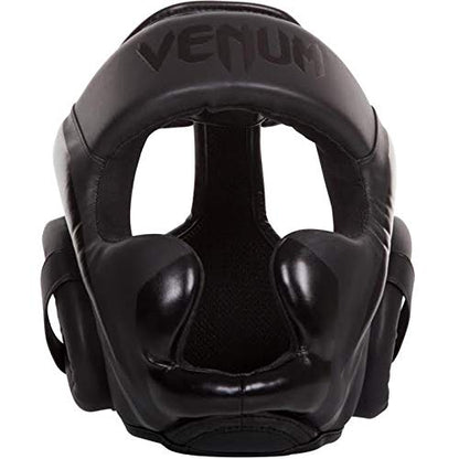 Venum Elite Headgear - color: Black/Black