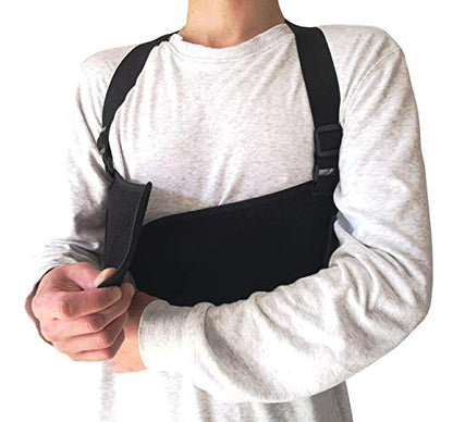 Solmyr Rib and Chest Support Brace, Broken Rib Brace, Breathable Rib Belt for Sore or Bruised Ribs Support, Sternum Injuries, Dislocated Ribs Protection, Pulled Muscle Pain (S/M) - size: Medium (Pack of 1)