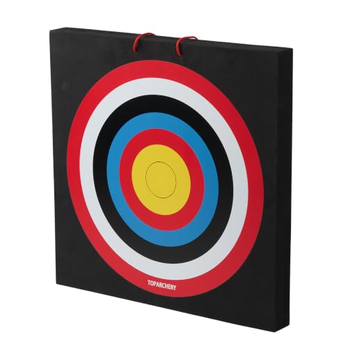 TOPARCHERY 20'' Foam Archery Target High-Density Target Block Target for Backyard, Throwing Knife Target