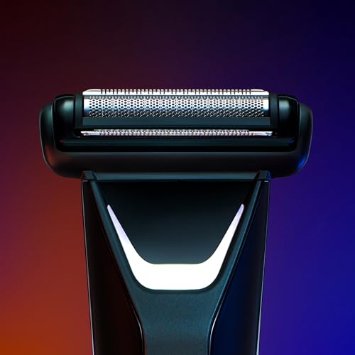 MANSCAPED® The Lawn Mower® 5.0 Ultra Replacement Blades – SkinSafe® Trimmer Blade & Close Shave Foil Head, Snap-In Cartridge Refills for Men's Groin & Body Groomer (1 of Each) - style: Lawn Mower 5.0 ULTRA Black Trimer & Foil Blade