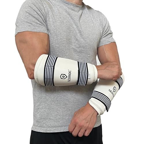 Sedroc Padded Arm Guards, Taekwondo Forearm Pads - size: Small