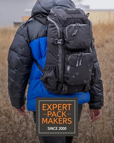 Mystery Ranch Blitz 30 Backpack – Weather-Resistant with Adjustable Harness, Removable Belt & Laptop Sleeve – Shadow, L/XL - color: Shadow, size: Large-X-Large