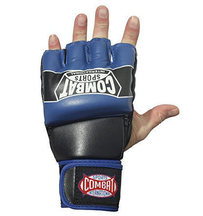 Combat Sports Pro Style Grappling MMA Gloves - color: Black, size: X-Large
