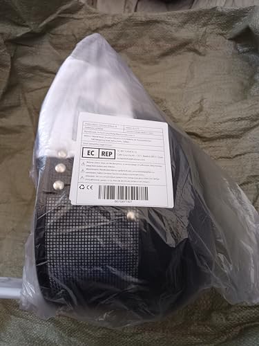 LEONARK Fencing Foil Mask Fencing Helmet CE 350N Certified National Grade Masque - Fencing Protective Gear - color: Black, size: Medium