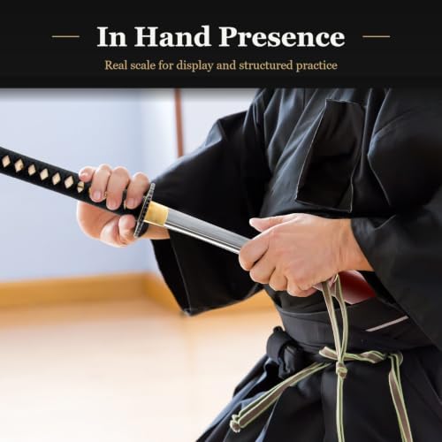 Hand Forged Wakizashi, Full Tang Heat-Tempered Japanese Short Sword - color: Empire Wheel