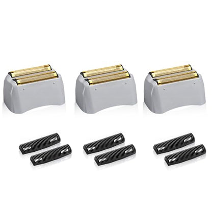 Shaver Replacement Pro Foil & Cutter,Compatible with andis TS-1 Shaver Head - color: Golden 3 Pack