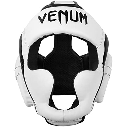 Venum Elite Headgear - color: White/Black