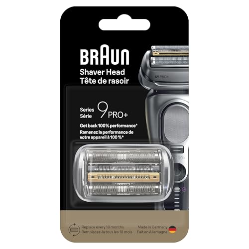 Series 9 Men's Electric Shaver Head Original Replacement Blade, Silver 94M