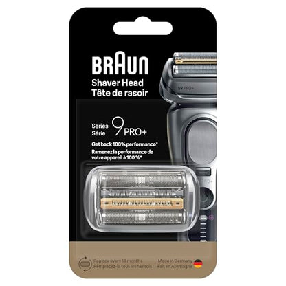 Series 9 Men's Electric Shaver Head Original Replacement Blade, Silver 94M