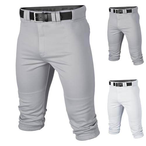 Easton Rival + Knicker Youth Baseball Pants - color: Grey, size: Medium