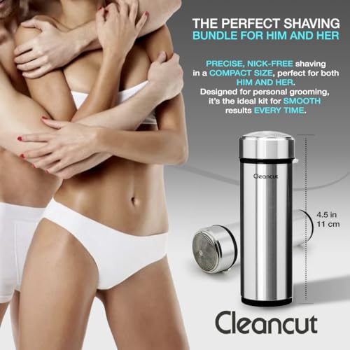 Replacement Kit for Cleancut ES412 Personal Shaver - Blade and Foil Head Replacement for Precision Shaving - Includes New Blade, Foil & Cap - Made in Japan, Easy to Install - color: K30sp