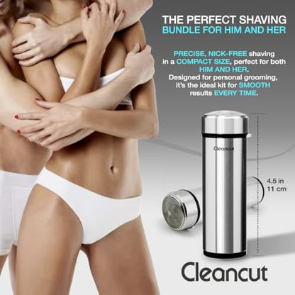 Replacement Kit for Cleancut ES412 Personal Shaver - Blade and Foil Head Replacement for Precision Shaving - Includes New Blade, Foil & Cap - Made in Japan, Easy to Install - color: K30sp