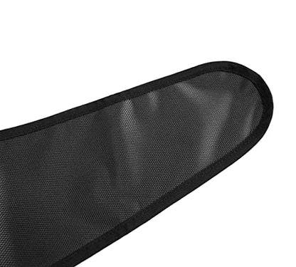 LEONARK Fencing Sword Sling Shoulder Bag for Foil Epee and Saber - Hema Longsword Bag Cover Case for Fencing Weapons - style: Dual Sword Bag-black