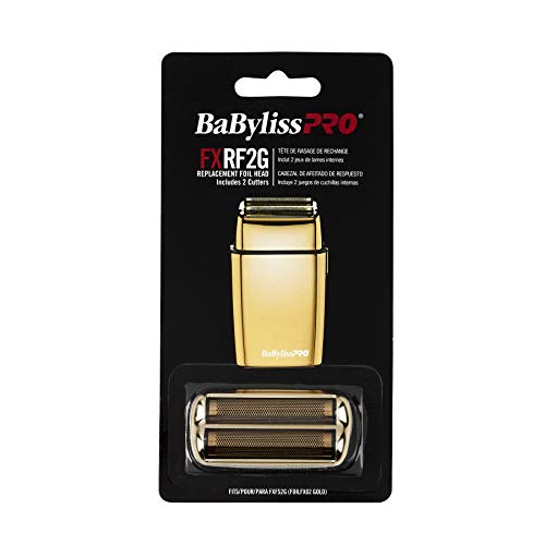BaBylissPRO Replacment Foil and Cutter for MetalFX Double Foil Shavers - color: Gold