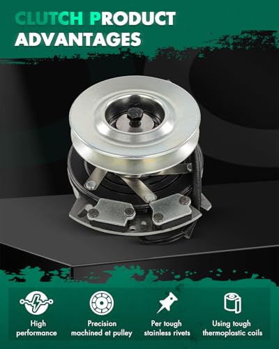 SCITOO Lawn PT0 Clutch Fits for MTD 050520 717-04183 |for Ogura GT1A-MT09 - style: 5219-99