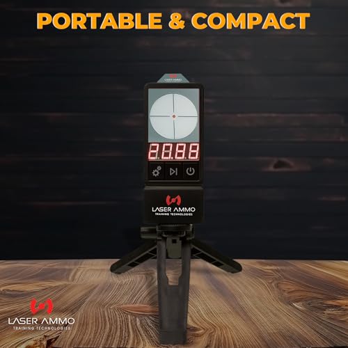 LaserPET/LaserPET II Dry Fire Training Target Multi Laser Compatible Personal Electronic Target Training System, Improve Your Shooting Anytime, Anywhere with Your Personal Firearm - style: LaserPET II
