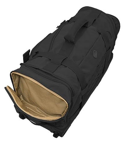 HAZARD 4 Shoreleave - Rolling Duffle Bag With Wheels and Handle - Large Heavy Duty Travel Luggage, Wheeled Camping Duffel Bags for Men and Women, Tactical Weekender Baggage (103.4L)